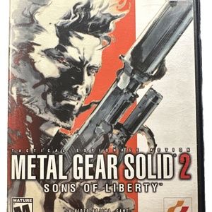 Metal Gear Solid 2: Sons of Liberty (Sony PlayStation 2, 2001) CIB and Manual